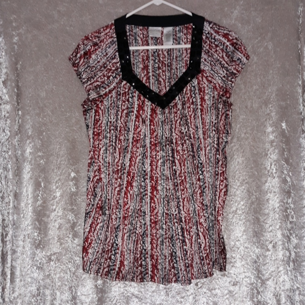 Emma James Petite Size 12 Sleeveless Blouse THB2